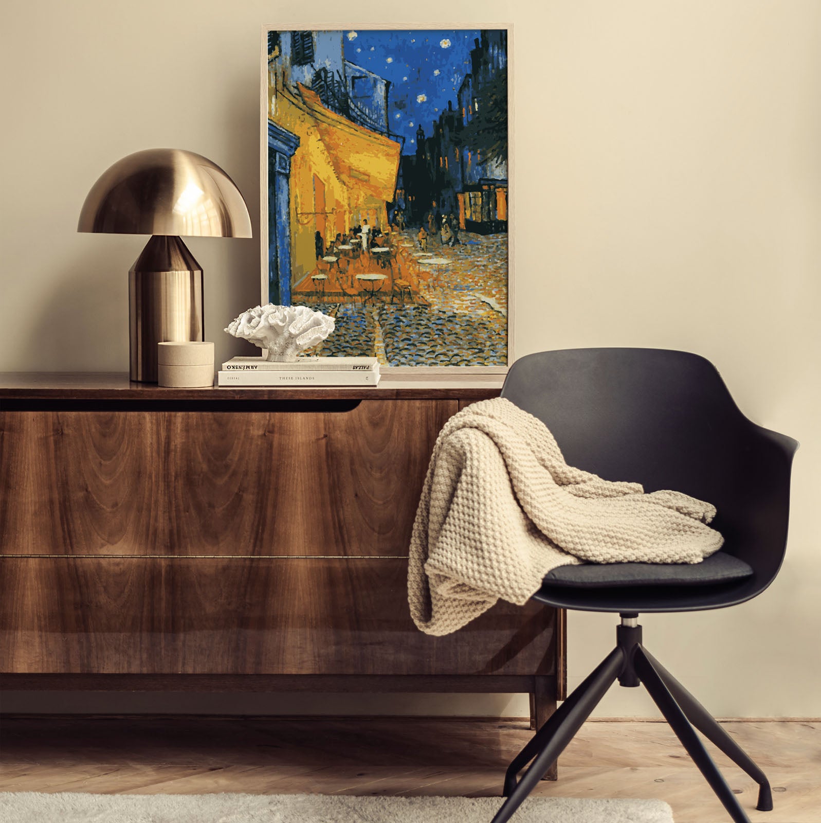 imitart Malset - Vincent van Gogh "Café Terrace at Night"