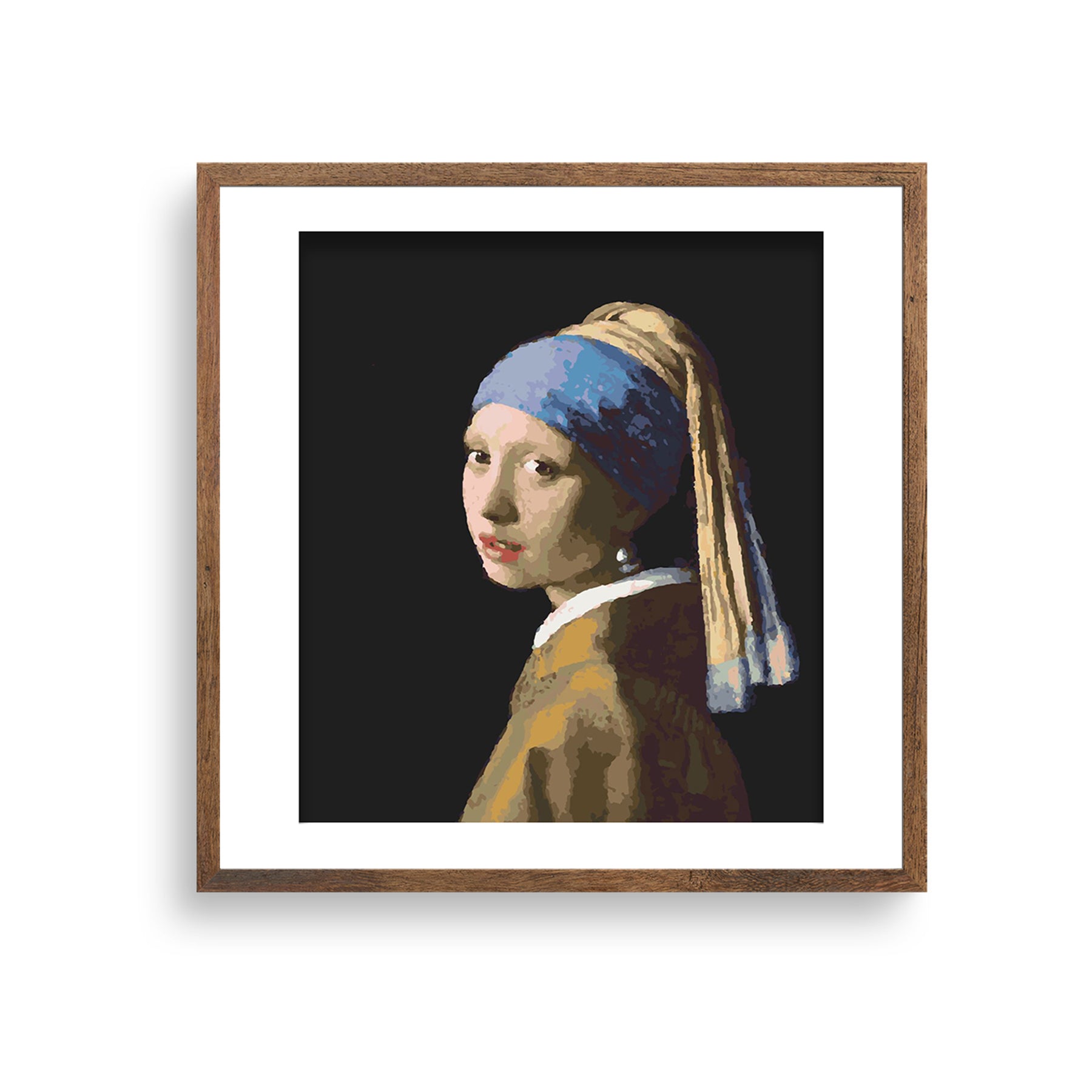 imitart Malset - Johannes Vermeer "Das Mädchen mit dem Perlenohrgehänge"
