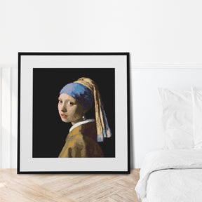 imitart Malset - Johannes Vermeer "Das Mädchen mit dem Perlenohrgehänge"