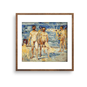imitart Malset - Edvard Munch "Man Bathing"