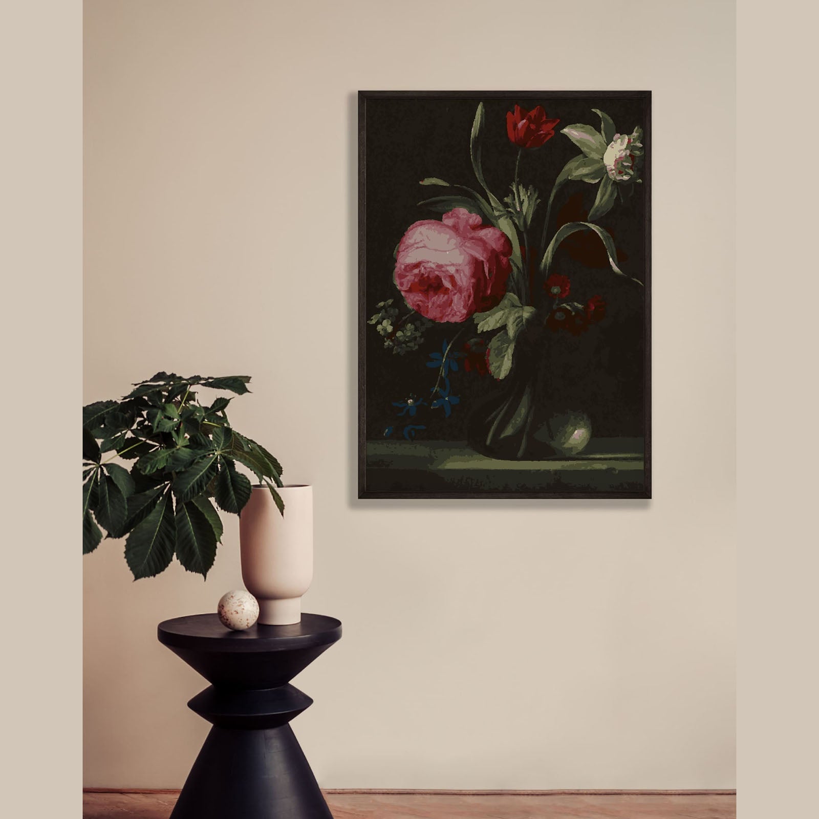 imitart Malset - Simon Verelst "Flowers in a Vase"