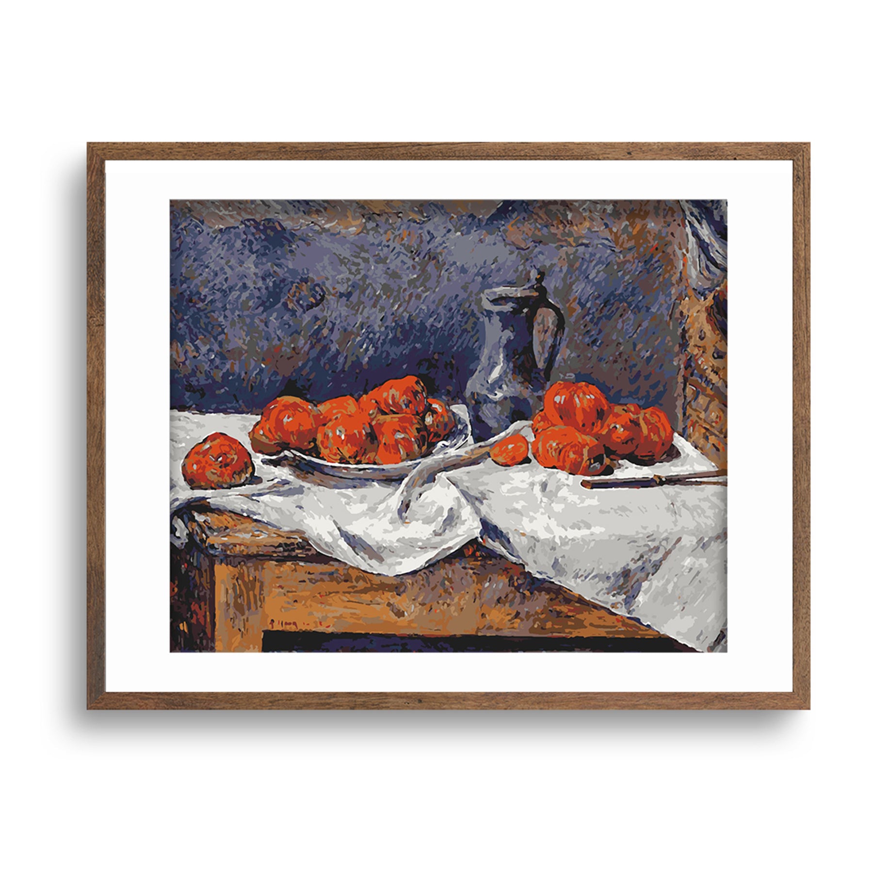imitart Malset - Paul Gauguin "Tomatoes and a pewter tankard on a table"