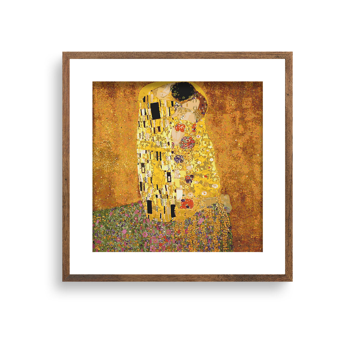 imitart Malset - Gustav Klimt "Der Kuss"