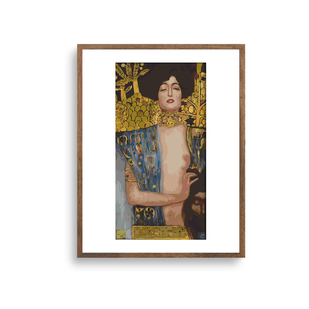 imitart Malset - Gustav Klimt "Judith mit dem Haupt des Holofernes"