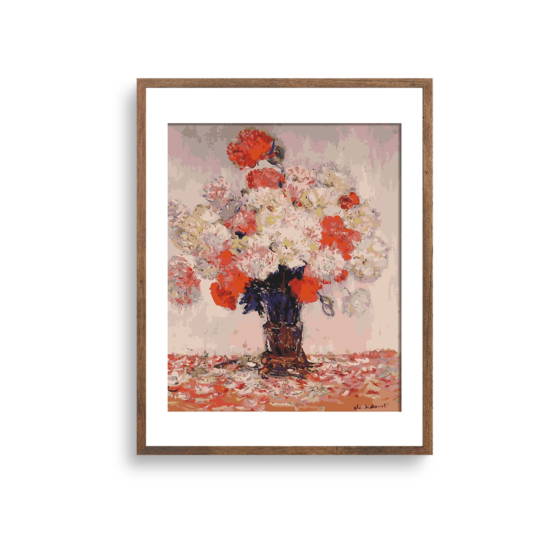 imitart Malset - Claude Monet "Vase of Peonies"