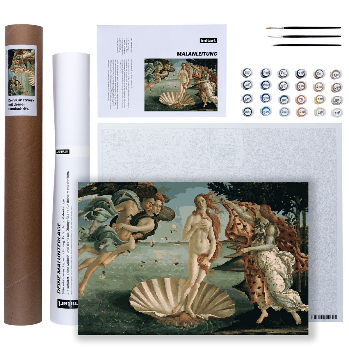 imitart Malset - Sandro Botticelli "Die Geburt der Venus "